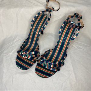 Zara Satin Strappy Sandals